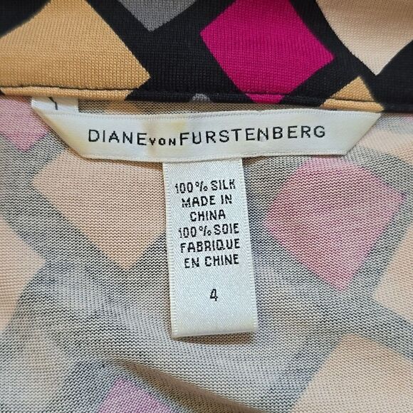 Diane Von Furstenberg | Geometric Dress - Picture 7 of 8